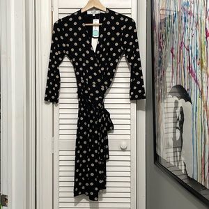 Sade New York Martey Knit Wrap Dress